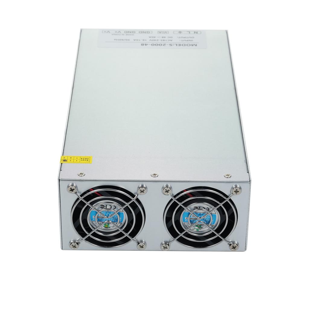 Импульсный источник питания постоянного тока 48 В 40 А 2000 Вт Адаптер питания Трансформатор напряжения переменного тока 185 В-240 В в постоянный ток 48 В
