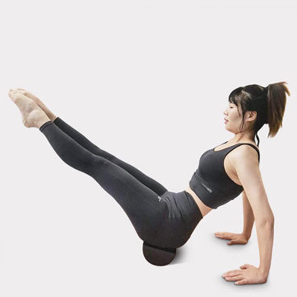 Полукруглая колонка для йоги, роликовый инструмент для расслабления мышц, баланс, тренировочный роликовый блок, ролик для фитнеса, пенопласта для пилатеса, спорта