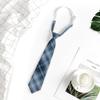 JK Bow Tie for Women, Japanese Uniform Shirt, College Style Student Plaid Tie, Men's Free Ribbon Accessories