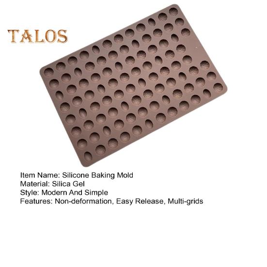 Формы для спортивных мячей, конфет, универсальная силиконовая форма, недеформируемая, легкосъемная, с несколькими сетками, антипригарная форма для выпечки