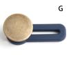 5pcs Jeans Waist Button Pant Waistband Expander Free Sewing Buttons Metal Extended Buckles