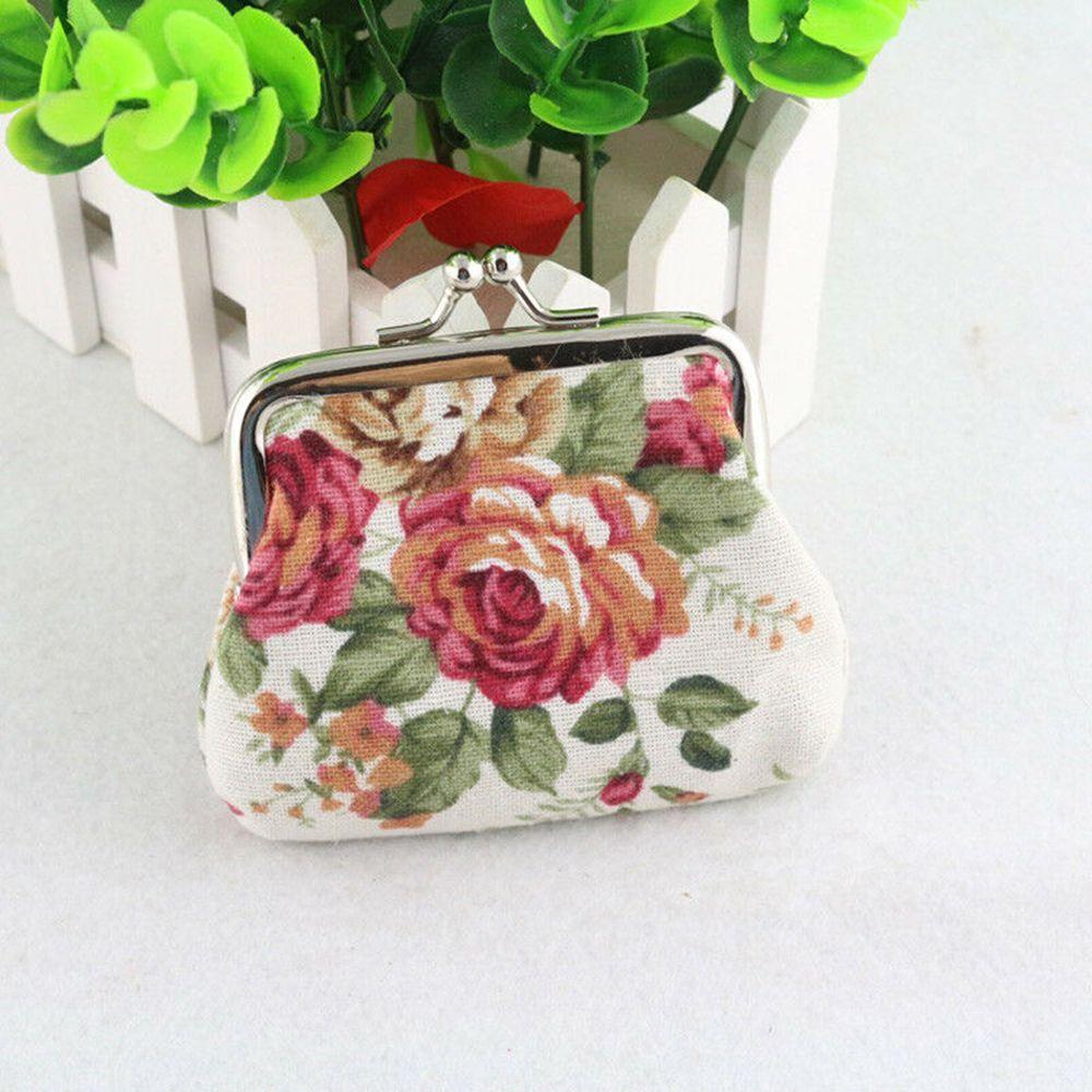 Gift Lady Hasp Retro Mini Coin Purse Credit Card Holder Small Wallet Clutch Bag