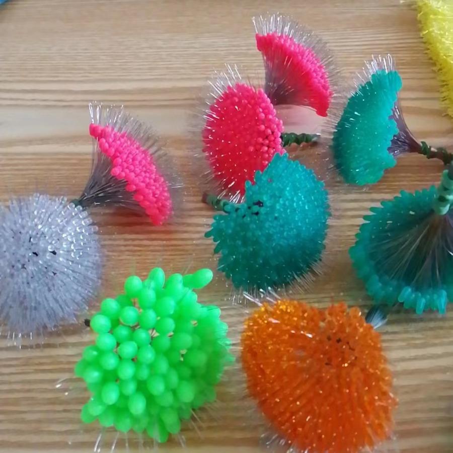 300-Piece T-Shaped PE Knot Big Fish Space Beans with Four-Corner Positioning