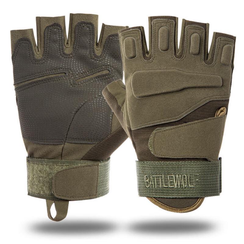 Snow Peak Fox Tactical Half-Finger Outdoor Gloves