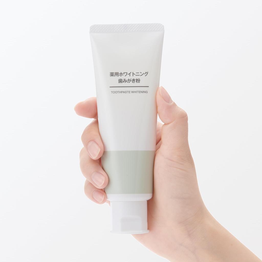 Зубная паста MUJI Лечебная отбеливающая OAM36A3S, 100 г,