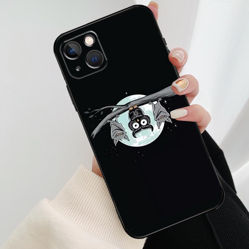 Bat Phone Case For iPhone 17 Pro Max 16 15 11 13 12 14 Pro Max mini 15 16 Plus 16e 17 Air Cover