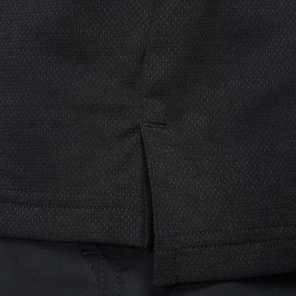 Nike Dri-Fit Простая Однотонная Универсальная Удобная Приятная к коже Футболка с коротким рукавом Влагоотводящая Мужская футболка Черная Белая FZ7476-010