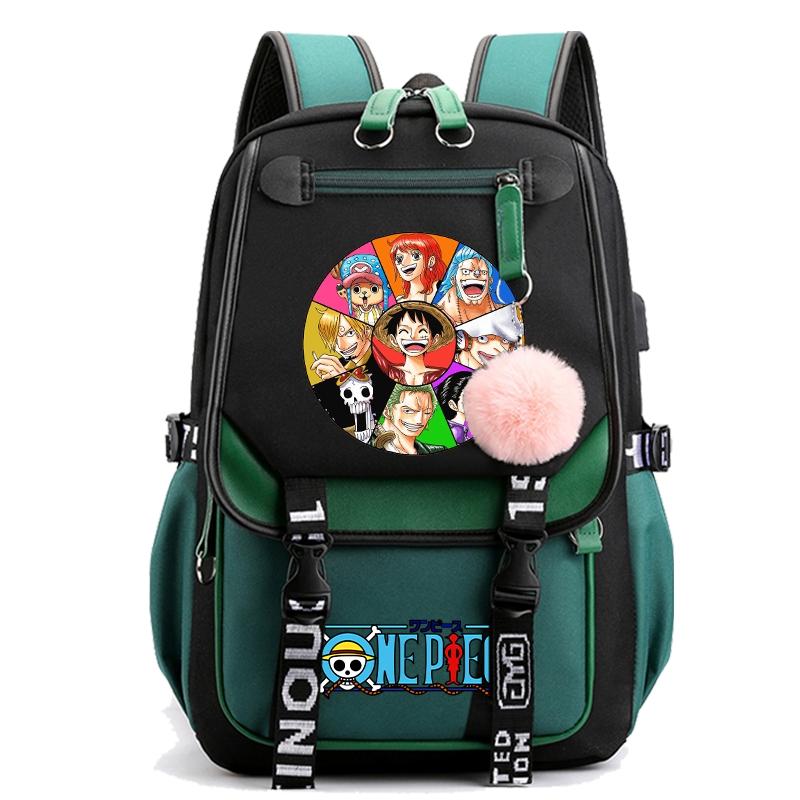 Аниме цельный рюкзак для женщин холщовая сумка для ноутбука школьная сумка для девочек-подростков школьная сумка женская дорожная сумка Mochila