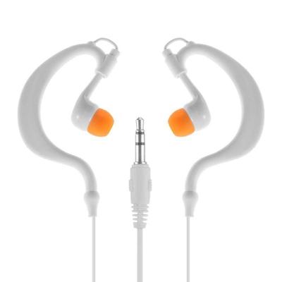 IPX8 водонепроницаемые наушники MP3 наушники с ушным крючком 3,5 мм разъем для плавания и дайвинга проводные наушники гарнитура для мобильного телефона MP3-плеер
