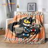 Мягкое плюшевое одеяло Cuphead and Mugman, Game Gamer, фланелевое одеяло, одеяло для гостиной, спальни, кровати, дивана, чехол для пикника, детский чехол