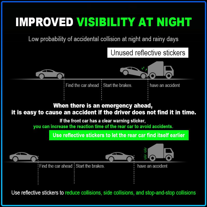 4 шт. Светоотражающие наклейки-эмблемы Предупреждение о безопасности на двери автомобиля 3D Наклейки Для Opel Astra H G J Insignia Mokka Zafira Corsa Vectra B C D