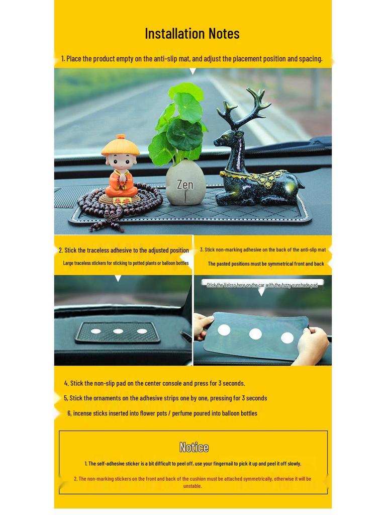 Safe Journey Car Interior Ornaments: Stylish, Cute, and Personalized Decorations for Your Vehicle