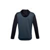 Under Armour Текстурированная флисовая теплая спортивная толстовка с капюшоном с большим логотипом, мужская толстовка с капюшоном, цвет «механический-синий» 1360717-467