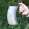 Medieval Humble Brew Natural Buffalo Horn Tankard