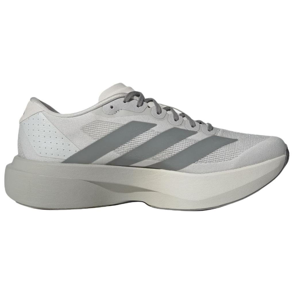 adidas Adizero Evo SL Увеличивающие рост Марафонские Гоночные Беговые Кроссовки Мужские Светло-серые KI7351