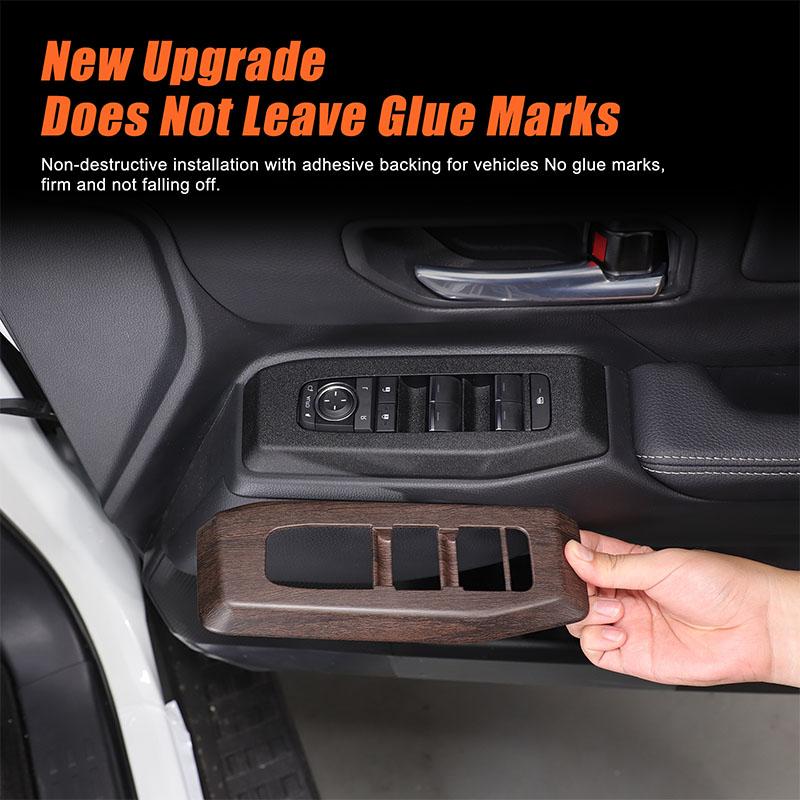 For Toyota Land Cruiser 250 Prado LC250 2024+ ABS Window Lift Button Switch Panel Cover Frame Trim Interior Accessories