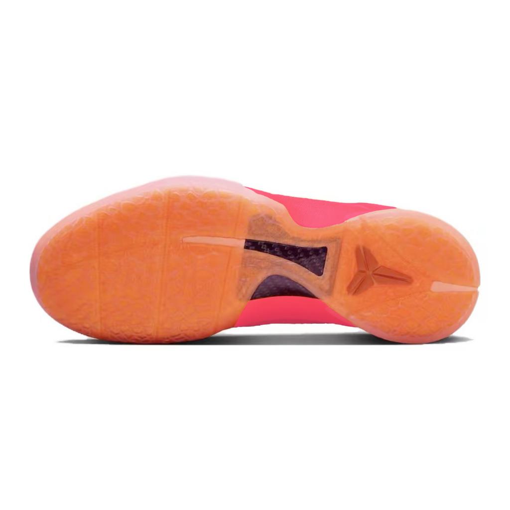 Nike Zoom Kobe 6 Protro'Total Orange' Enchanted Red Abrasion Resistant Low top Basketball Shoes Unisex Red Green IH1871-800(Team258-)
