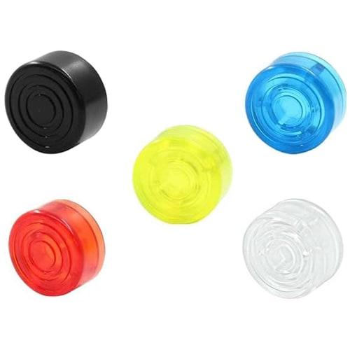 XuJJJJunB Foot Switch Hats, Pack of 5, for Guitar Effects Pedal Caps and Foot Switch Caps
