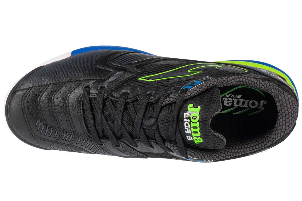 Joma Лига 5 24 LIGS IN, Мужские черные кроссовки для мини-футбола