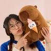Плюшевая игрушка Капибара-мороженое, Пушистая капибара, Мягкая кукла, Прекрасная плюшевая кукла капибара, Подарок для друзей