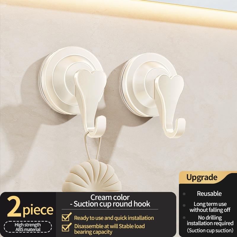 No Need To Drill Suction Cup Door Coat Hook Adhesive Hooks Row Hook, Key hook, Kitchen Hook, Storage Rack Clothes Hook