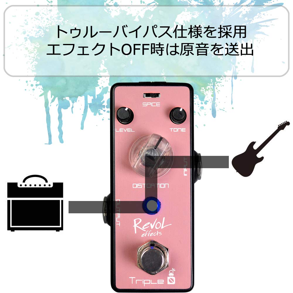 Revol Effects Revol Effects Effector Distortion Triple D EDS-03