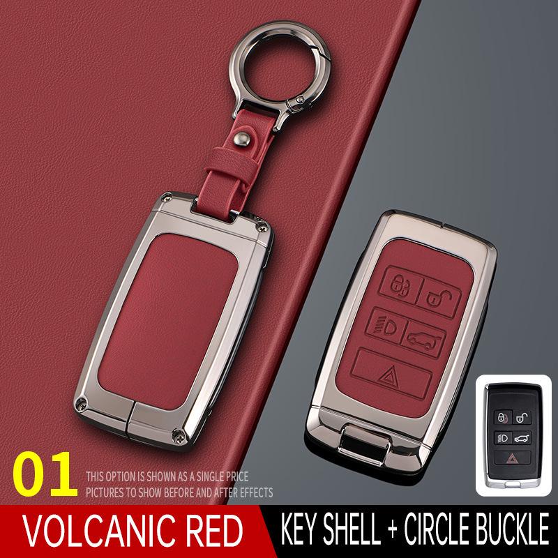 Совместимый чехол для ключей для Land Rover Range Rover: Evoque, Velar, Discovery 5, Sport, Defender - Премиальная оболочка