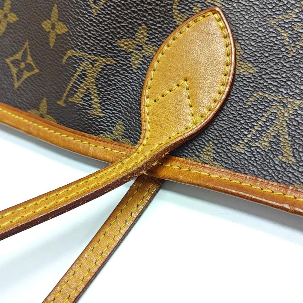 [Pre-Owned] Neverfull Mm Monogram Coated Canvas With Leather Trim Tote Bag - Fair #9Q8MQE