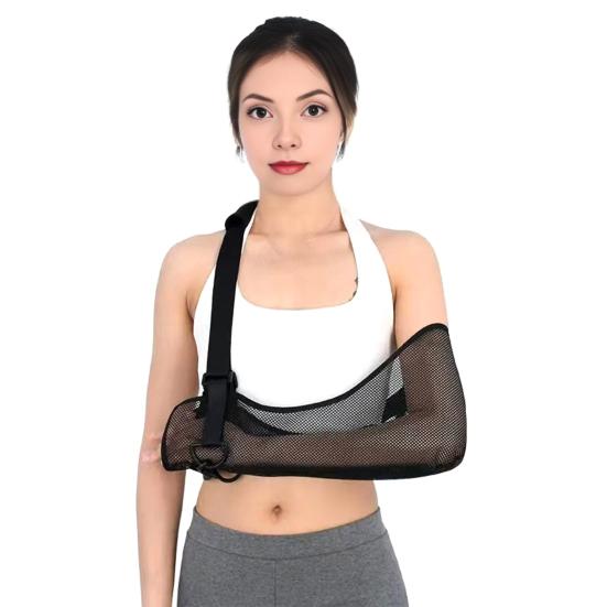 Arm Sling Shoulder Immobilizers Adjustable Ergonomic Medical Shoulder Sling Breathable