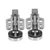 2Pcs/set Easy Installation Type Cabinet Cupboard Wardrobe Door Furniture Corner Folded Hinge