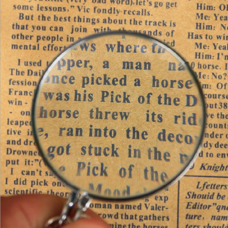 Magnifying Glass Necklace Glass Pendant Fashion Pendant Design Reading Accessory