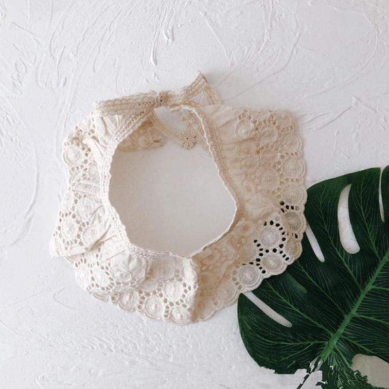 Detachable Fake Collar Children Clothes Cotton Shawl for Little Girl Korean Kids Clothes Accessiory