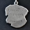 Rhodesian Ridgeback, African Lionhound - Dog necklace in gift box, silver-plated locket for dog fan, striking pendant by Art-Dog brand