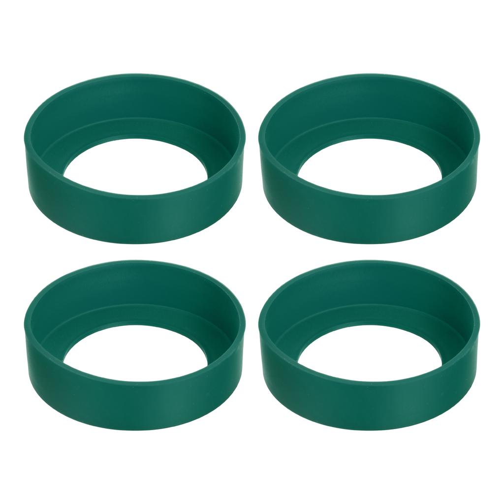 65mm Cup Holder Thermos Cup Base Protective Case Covers Pad Accessories  Silicone Cup Bottom Protective Cover Multicolor 4Pcs