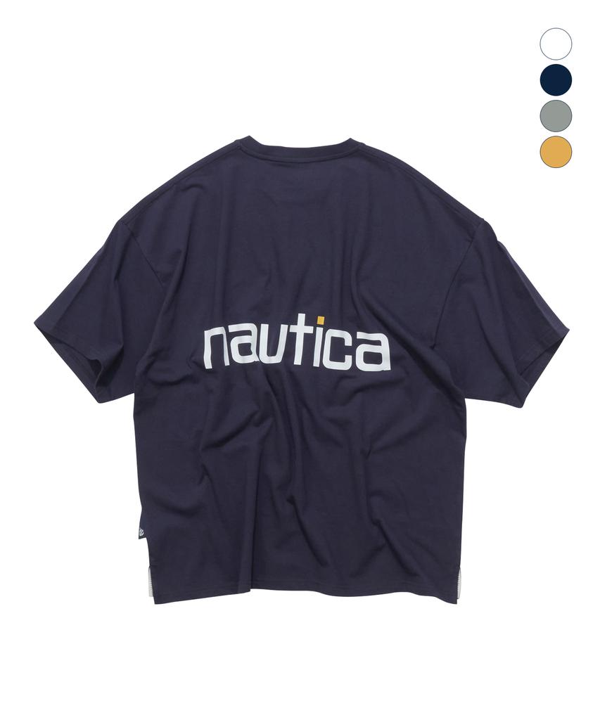 Классическая футболка NAUTICA с надписью (4 цвета) Nts5616