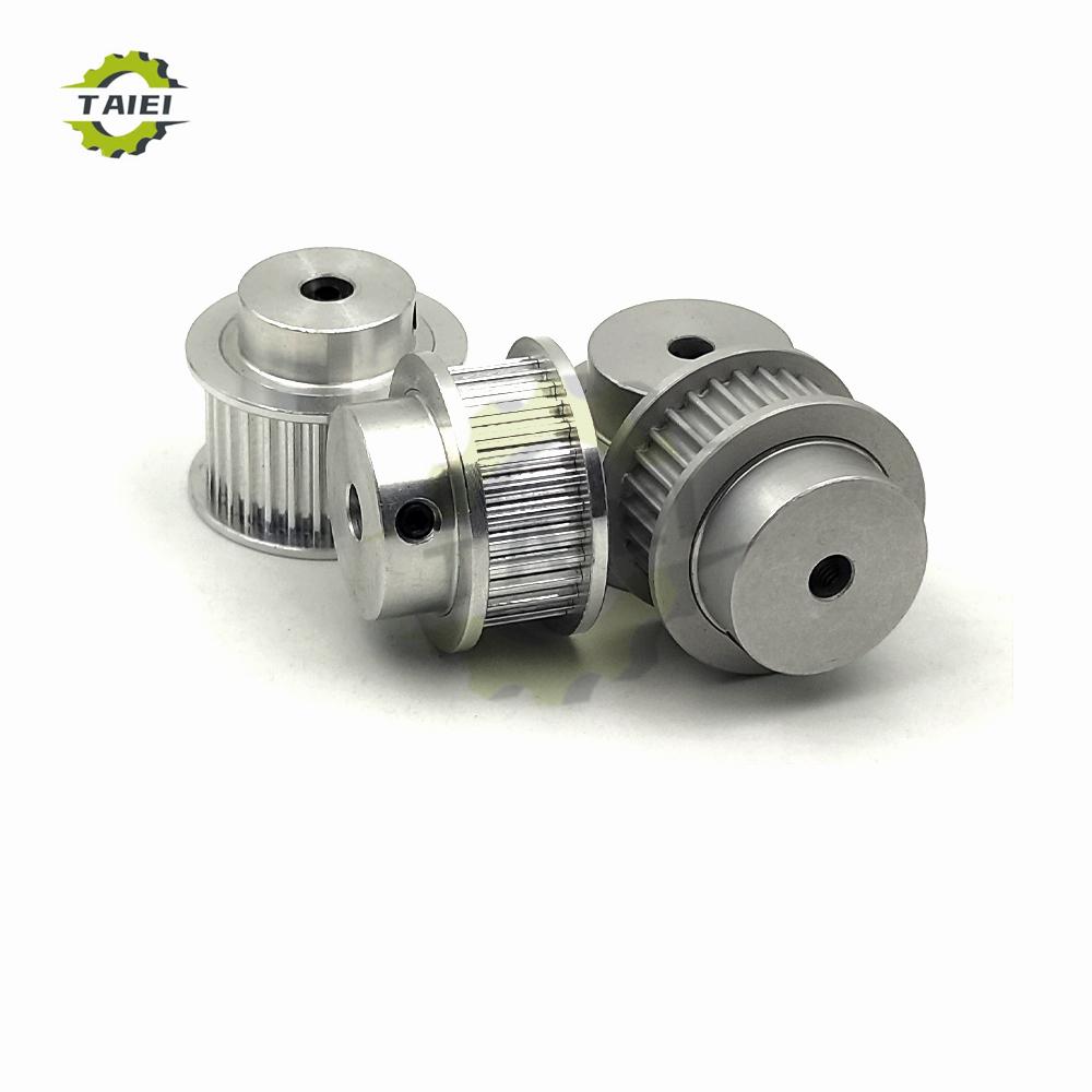 HTD 3M 30T 32T 34 Teeth Synchronous Pulley Keyway Bore 4mm-19mm For Belt Width 6/10/15mm 3M Timing Wheel 30Teeth CNC Gear Sheave