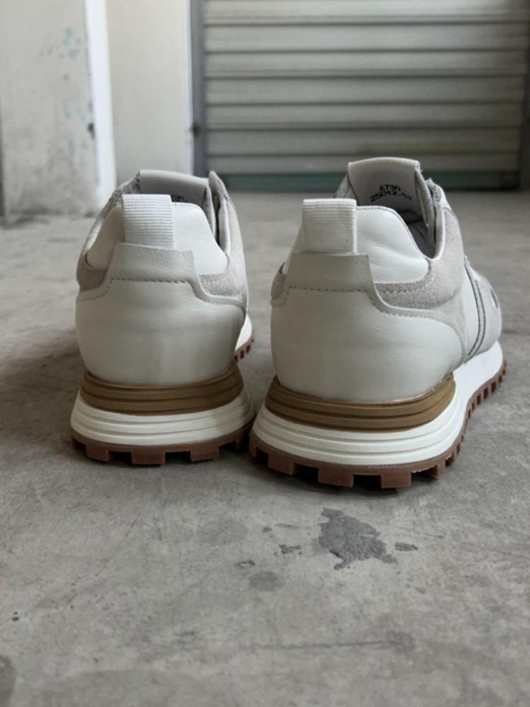 Модная мужская обувь на толстой платформе, кроссовки из натуральной кожи, уличные джоггеры, тренеры, мужская весенняя новинка, удобная активная обувь для скейтборда