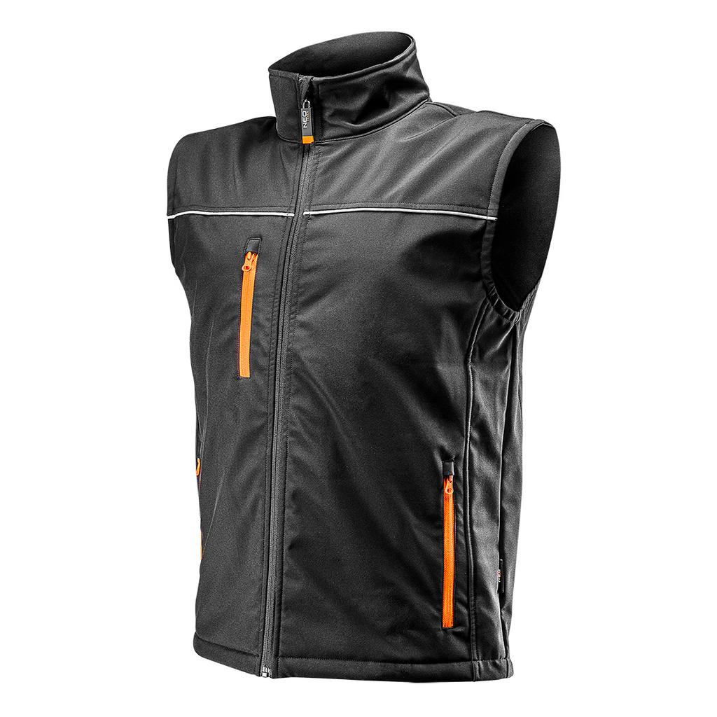 Softshell work vest, size L