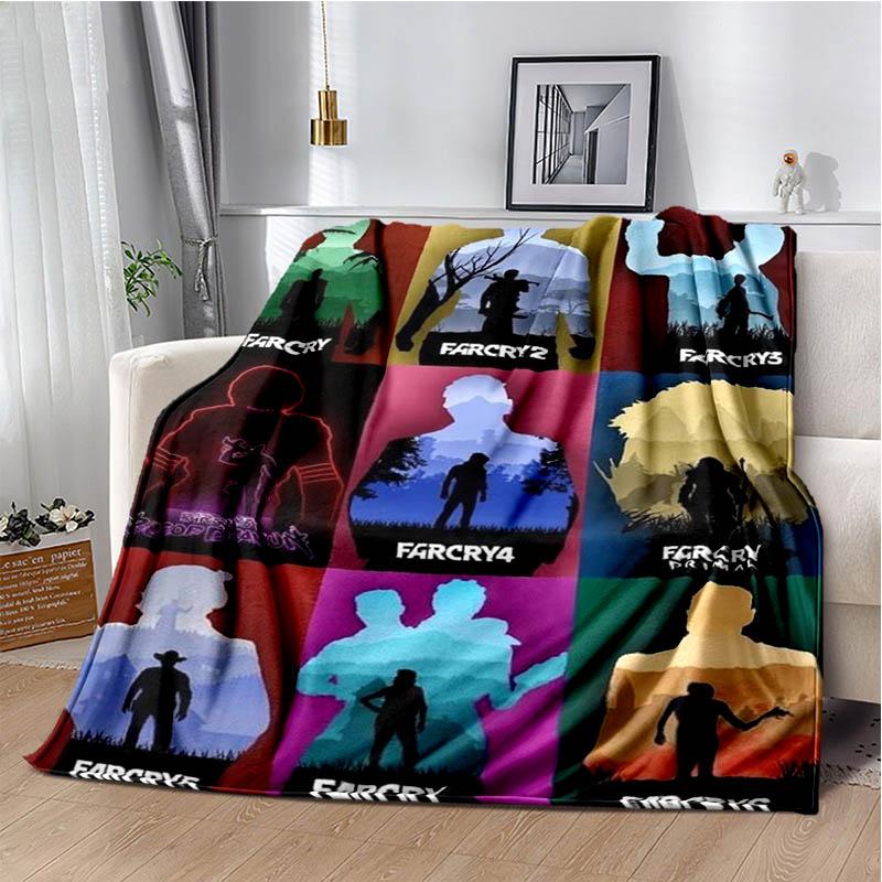 3D Игра Farcry Мультяшные напечатанные одеяла Фланелевое Теплое одеяло мягкое и удобное одеяло одеяла для пикника подарок на день рождения