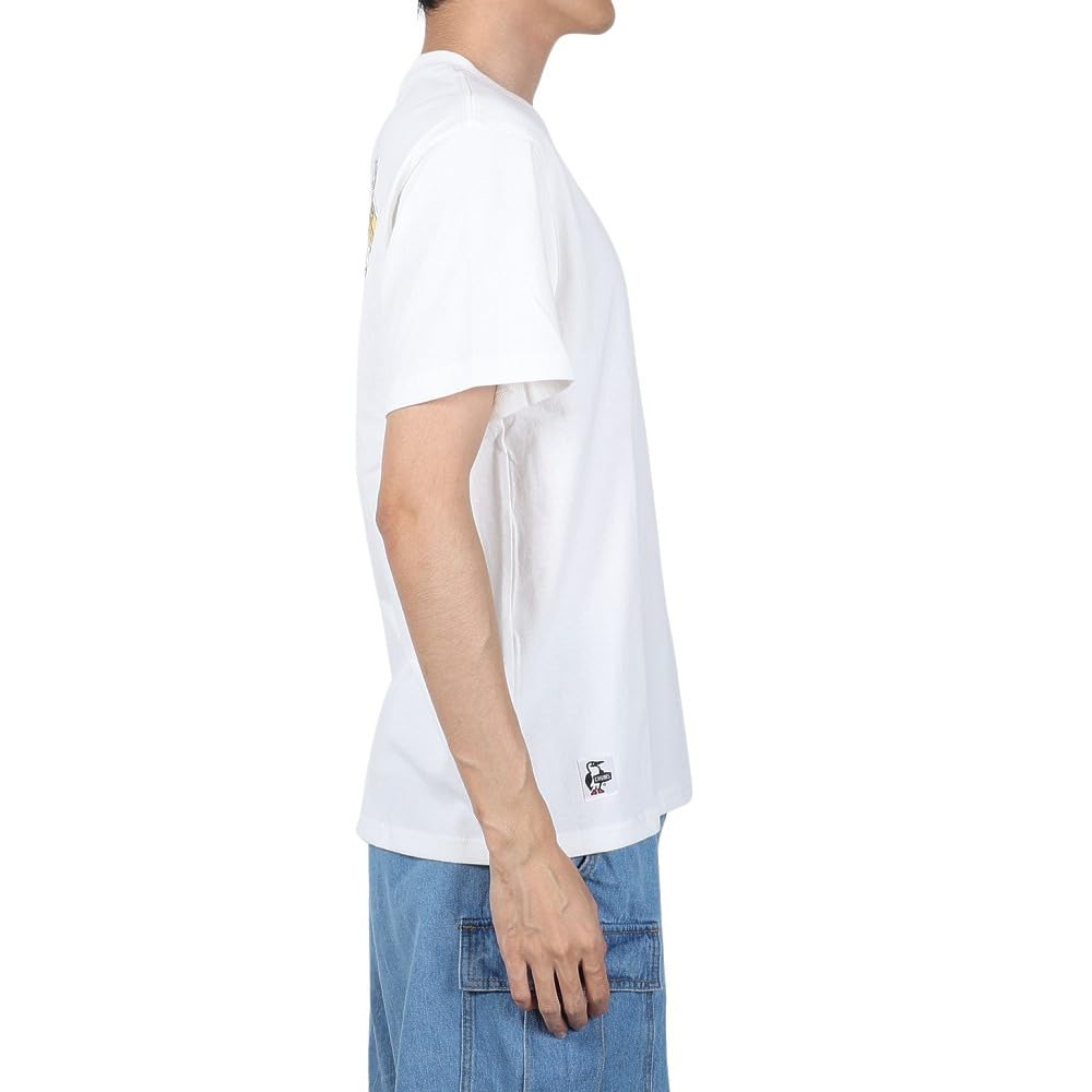 CHUMS Go Outdoor Карманная белая футболка Футболка Мужская