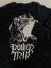 Горячая Новая Футболка Полного Размера с Логотипом Группы Power Trip Хлопок Подарок для Фаната Унисекс Футболка