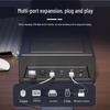 Gecko Double-Layer USB-C Monitor Riser with Expansion & Charging
