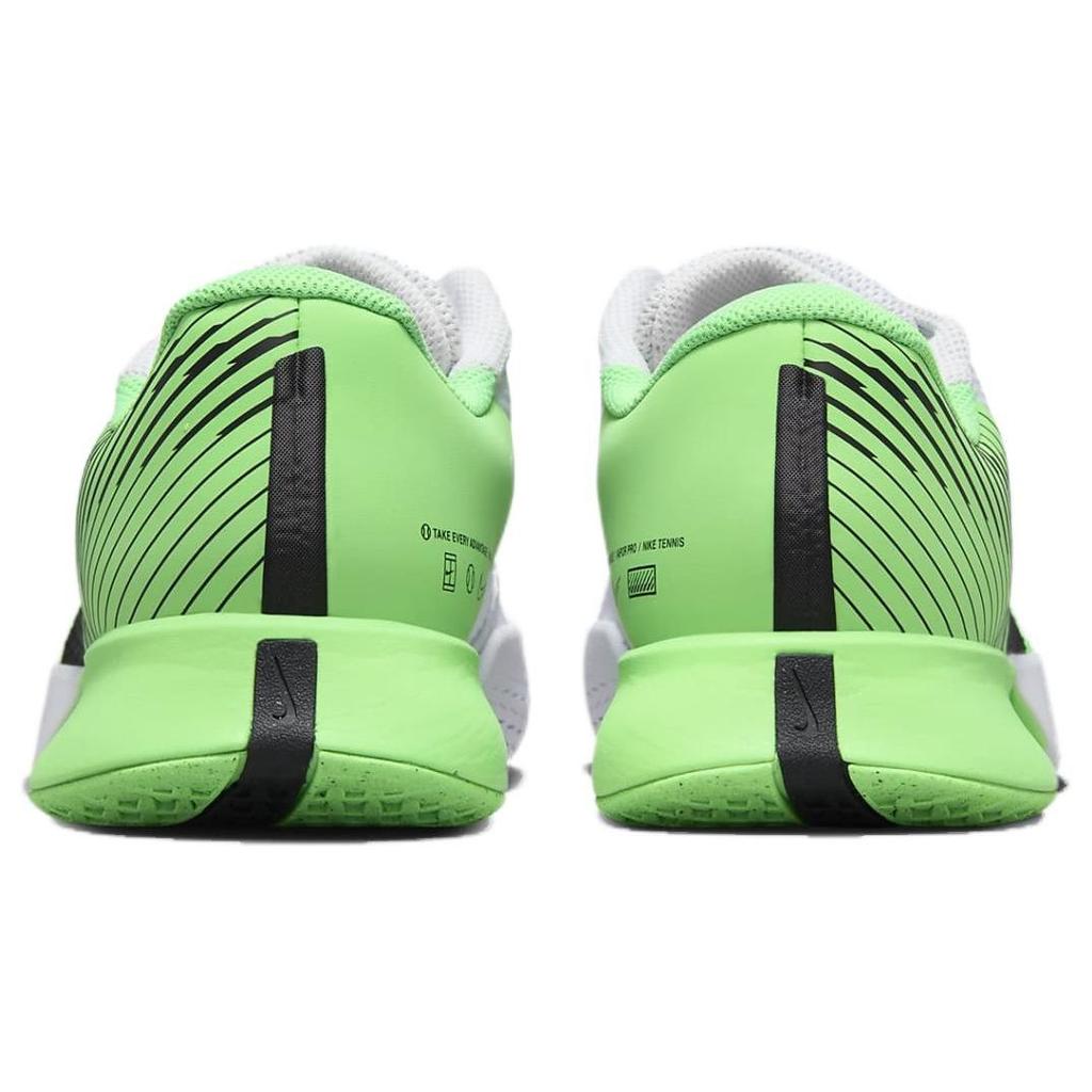 Nike Court Air Zoom Vapor Pro 2 HC White Poison Green Women Sneakers Black DR6192-105