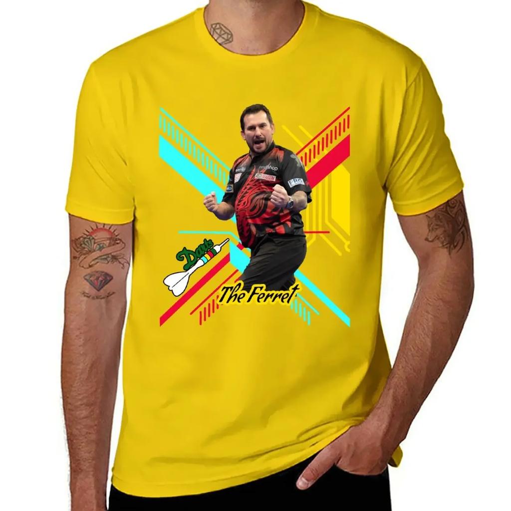 Jonny Clayton The Ferret T-Shirt Short sleeve tee sublime summer clothes men t shirt