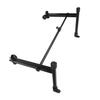Keyboard Stand, 2-Tier Keyboard Stand Extension Adapter, Digital Piano Accessory, Universal for X-Style Keyboard Stands, Adjustable Width from 16.5" T