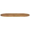 VidaXL Table Top, Replacement Table Top, Spare Dining Room Table Top, 140x60x3.8 Cm Oval Solid Wood 370161