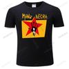 New Cotton Short Sleeve Mano Negra Manu Chao  Men's Black T-Shirt High Quality Top Tee T Shirt Male Vintage Tee-shirt