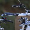 2PCS Motorcycle Handle Bar Ends Grips Motorcycle Handle Bar Ends Plug Grips Motor Bike Grips Accessories