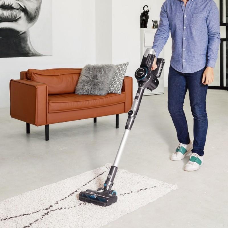 Schneider - Scvc23400fb - Aspirateur Sans Fil 400w 140aw - Tube Flexible Et Pliable - Base De Charge