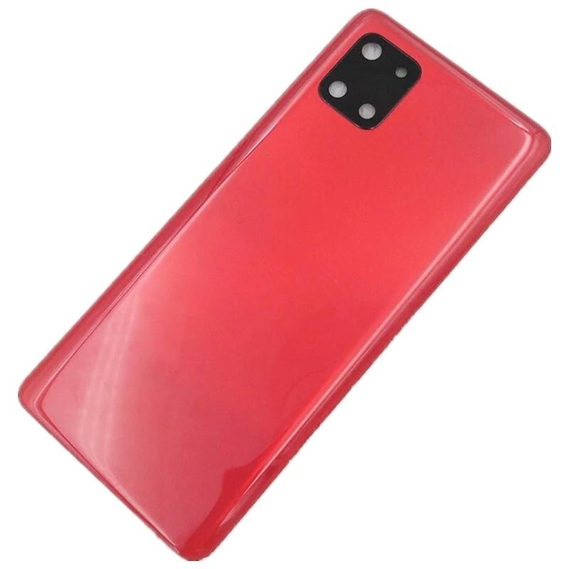Задняя крышка аккумулятора для Samsung Galaxy Note 10 Lite N770F Задний корпус Запасные части с объективом камеры